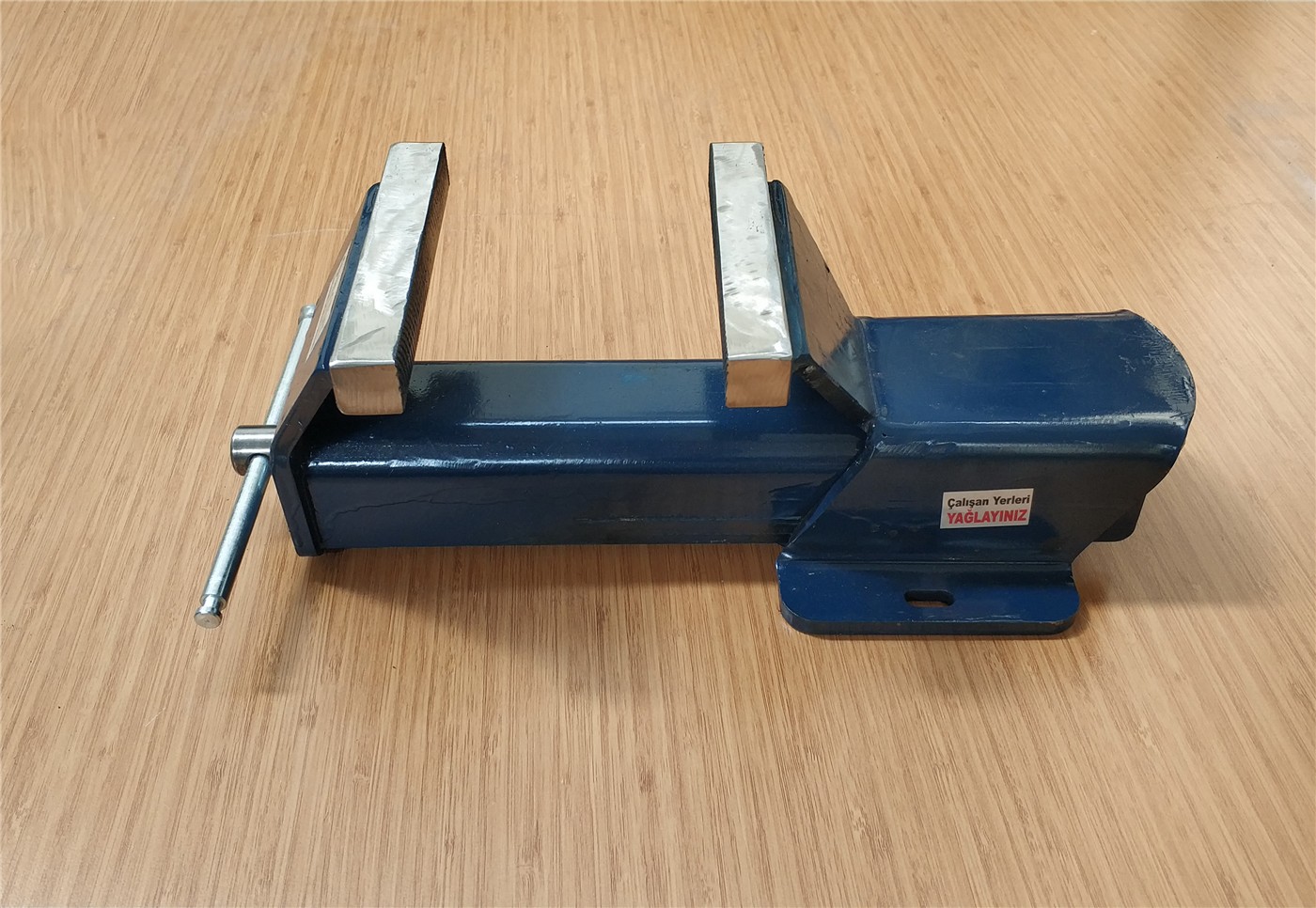 Steel bench vice, 150 mm example model, photo 3