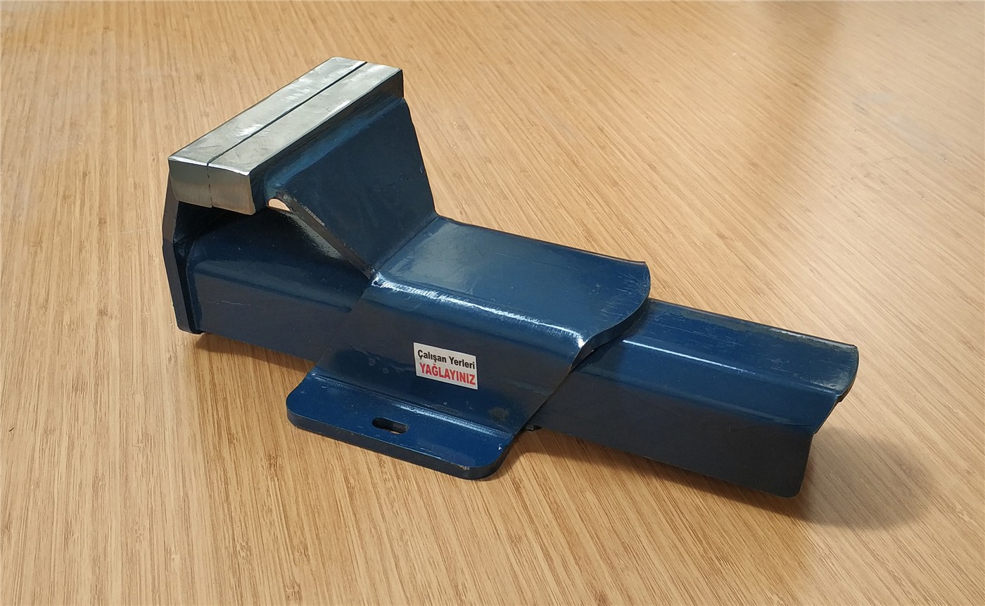 Steel bench vice, 150 mm example model, photo 5