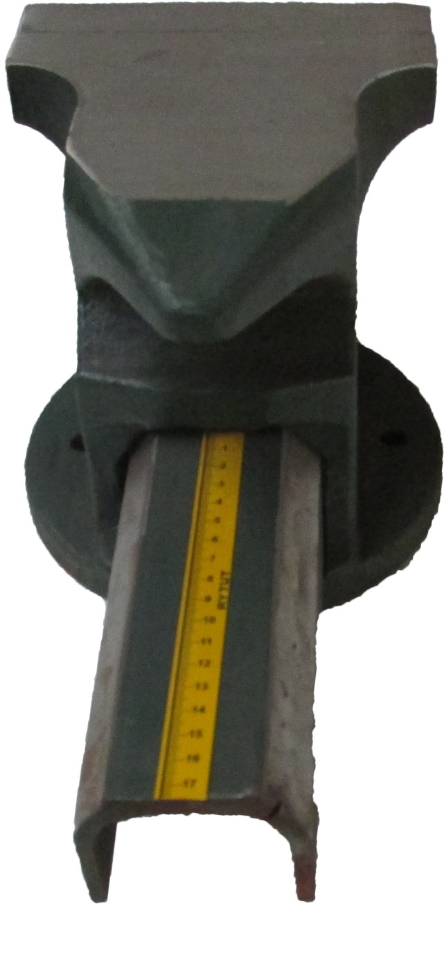 Bench vice with anvil, 175 mm example model, photo 3